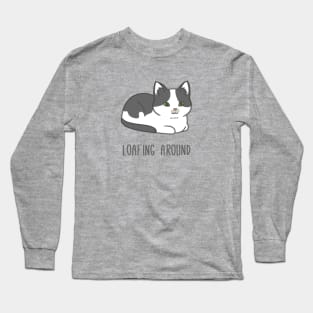 Loafing Around Cat Long Sleeve T-Shirt